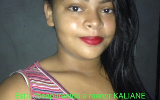 Kaliane está desaparecida desde sexta-feira (20), quando saiu para escola.