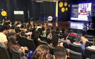 Aula inaugural foi realizada no auditório do Colégio Militar do Estado do Tocantins, Senador Antônio Luiz Maya