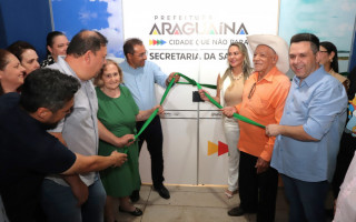 Durante a reinauguração da UBS José Rezende, Wagner Rodrigues também fez a entrega oficial de seis unidades móveis de atendimento em saúde, sendo três ambulâncias e três motolâncias