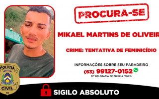  Informações podem ser repassadas, de forma anônima, pelo telefone (63) 9127-0152; o sigilo é garantido 