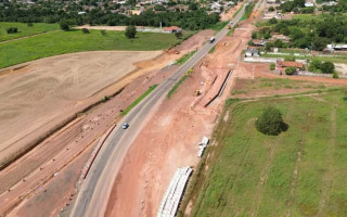 Trecho da BR-153, em Aliança do Tocantins 