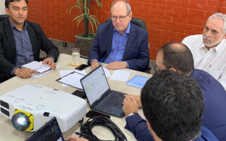 Secretário de Planejamento e Orçamento, Ronaldo Dimas recebe equipe técnica do Banco Mundial