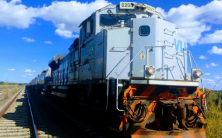 No dia 30 de abril se comemora o Dia do Ferroviário -Pátio da Ferrovia Norte Sul em Araguaína.