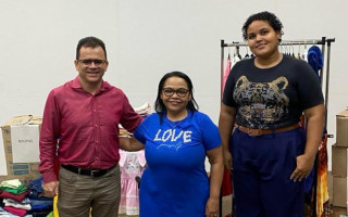  A Associação Mãos Estendidas foi beneficiada com cerca de 650 itens arrecadados ao longo do mês de setembro, entre roupas, calçados, acessórios e brinquedos.