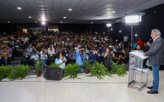 Governador Laurez Moreira reforçou o compromisso com a promoção de políticas públicas para a primeira infância e com a educação infantil 