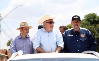  Governador do Tocantins, Laurez Moreira, participou neste sábado da 29ª Cavalgada de Ananás, que integra a programação do aniversário de 62 anos do município 