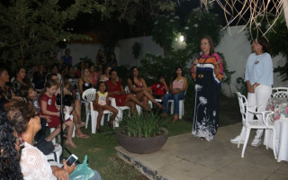 Candidata Kátia Abreu, da coligação 