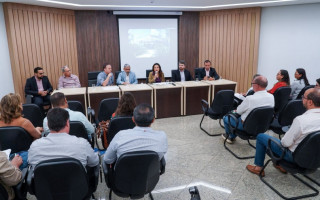 A audiência foi conduzida pela promotora de Justiça Araína CesáreaA audiência foi conduzida pela promotora de Justiça Araína Cesárea 