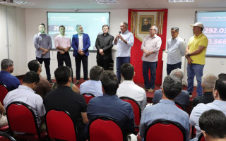  Durante a visita ao HDO, governador Laurez Moreira destacou a importância do trabalho desenvolvido pelo hospital e assegurou o apoio do Estado à instituição