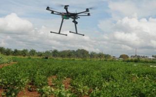 Monitoramento de lavouras por drones