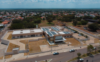 Fachada do Fórum de Paraíso do Tocantins, onde ocorreu o julgamento do caso Ernanes Fernandes.