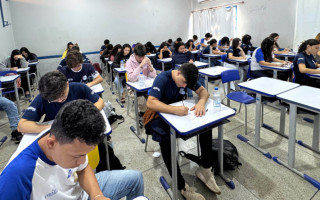 Estudantes de todo o Tocantins realizaram a prova do Saeb 2025