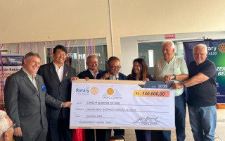 O visionário por trás do projeto: o rotariano Alberto Sousa Brito, que idealizou, planejou e liderou a campanha para transformar o sonho em realidade.