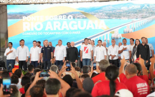  Inauguração da nova ponte entre Xambioá (TO) e São Geraldo do Araguaia (PA) ocorreu nesta terça, 18. 