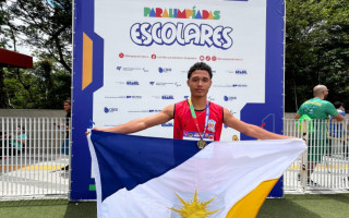 Diego Ribeiro Costa é o novo recordista nacional da prova dos 400m (T44 - Sub18)