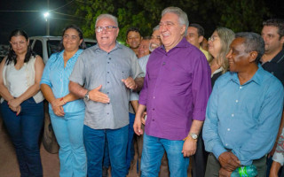 Durante a celebração, neste sábado 15, o governador Laurez Moreira reforçou as obras já executadas pelo Estado no município e anunciou novos compromissos.