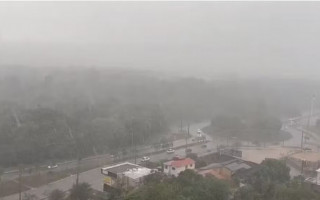 Chuva forte registrada em Palmas 