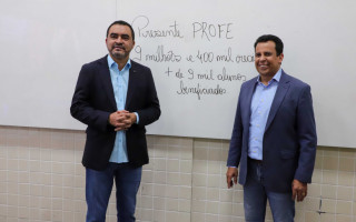  Anúncio foi feito pelo governador Wanderlei Barbosa, durante visita ao Colégio Militar do Estado do Tocantins 