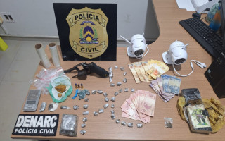  Material foi apreendido pela Polícia Civil em endereços dos suspeitos