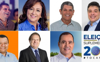 Candidatos ao governo para a eleição suplementar, em ordem alfabética.