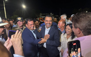 Governador Wanderlei Barbosa participa da solenidade de troca de comando do 2º Batalhão da Polícia Militar, em Araguaína, e anuncia novos investimentos para a unidade.