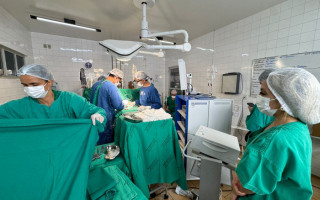 Um dos diferenciais do procedimento foi a via de acesso periareolar, com incisão discreta ao redor do mamilo, estratégia que potencializa os benefícios da MICS.