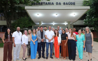 Governador Wanderlei Barbosa, acompanhado do secretário de Estado da Saúde, Carlos Felinto, anunciou nesta sexta-feira, 30, a autorização para a realização do novo concurso público da Saúde