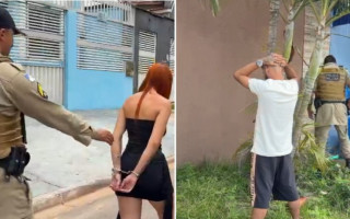 Suspeitos foram abordados pela PM em conveniência minutos após os disparos no setor Itaipu