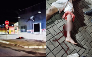 Crime ocorreu em uma conveniência em frente a praça das Bandeiras. 