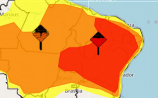Alertas cobrem todo território do Tocantins 