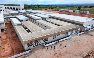 Obras do Hospital Geral de Araguaína avançam e atingem mais de 72% de execução