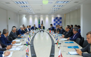 Representantes do Ministério Público do Tocantins participam de reunião do Conselho Nacional de Procuradores-Gerais que formalizou adesão à plataforma de inteligência artificial.