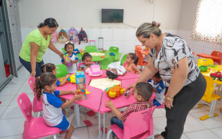 O novo CEI irá comportar 31 salas com 41 turmas, funcionando em tempo integral, além de contar  com atendimento no período noturno