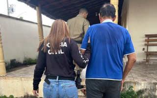 Polícia Civil cumpriu mandado de prisão preventiva contra idoso investigado por estupro de vulnerável em Arapoema 