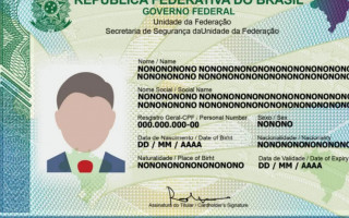 Nova Carteira de Identidade Nacional (CIN) com biometria é gratuita e pode ser emitida até 31 de dezembro 
