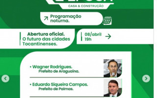 Centro de Convenções de Araguaína recebe a Feira EPOCA entre os dias 8 e 11 de abril, reunindo mais de 70 expositores