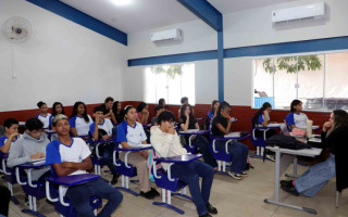 Governo do Tocantins avança no processo de climatização das unidades da rede estadual de ensino, colocando o estado em destaque nacional ao alcançar o 2º lugar no ranking brasileiro de unidades escolares climatizadas 