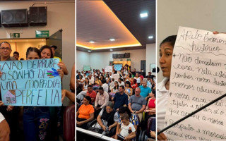 Audiência foi marcada por relatos de moradores, que descreveram o medo de perder suas casas