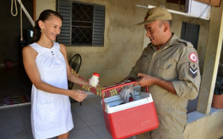 O projeto é uma parceria entre o Corpo de Bombeiros Militar do Tocantins e o Banco de Leite Humano