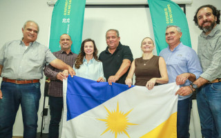 Representantes do agronegócio durante reunião que formalizou apoio à pré-candidatura da senadora Professora Dorinha ao governo do Tocantins