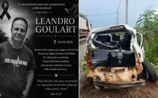 Leandro Goulart, vítima do acidente na BR-153 em Araguaína