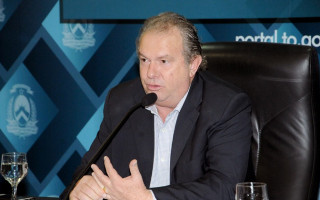 Governador Interino e candidato ao governo nas eleições suplementares, Mauro Carlesse (PHS).