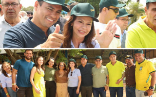 Senadora Professora Dorinha durante almoço em comemoração ao Dia do Trabalhador, promovido pelo Grupo Campelo em Araguaína 