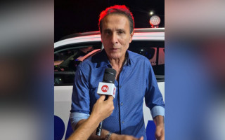 Deputado federal Carlos Gaguim durante solenidade de troca de comando do 2º BPM em Araguaína