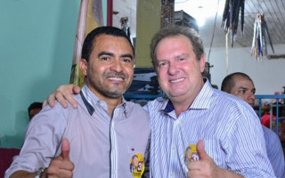 Candidato a vice-governador Wanderlei Barbosa, da chapa de Carlesse.