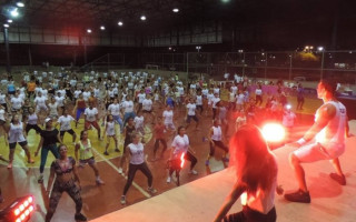 Ação contará com aulas de zumba e ritmos