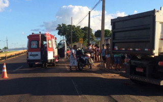 Acidente no perímetro urbano da BR-153 em Araguaína.