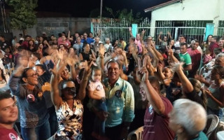Em Sítio Novo e Axixá, Vicentinho volta a pedir que eleitor compare suas ações pelo Tocantins