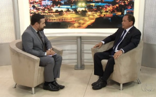 Candidato ao governo do Tocantins pelo PR, Vicentinho Alves é entrevistado no Jornal Anhanguera