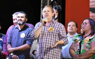 Candidato ao governo pelo PHS, Mauro Carlesse.